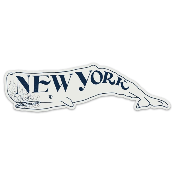 New York Whale Sticker