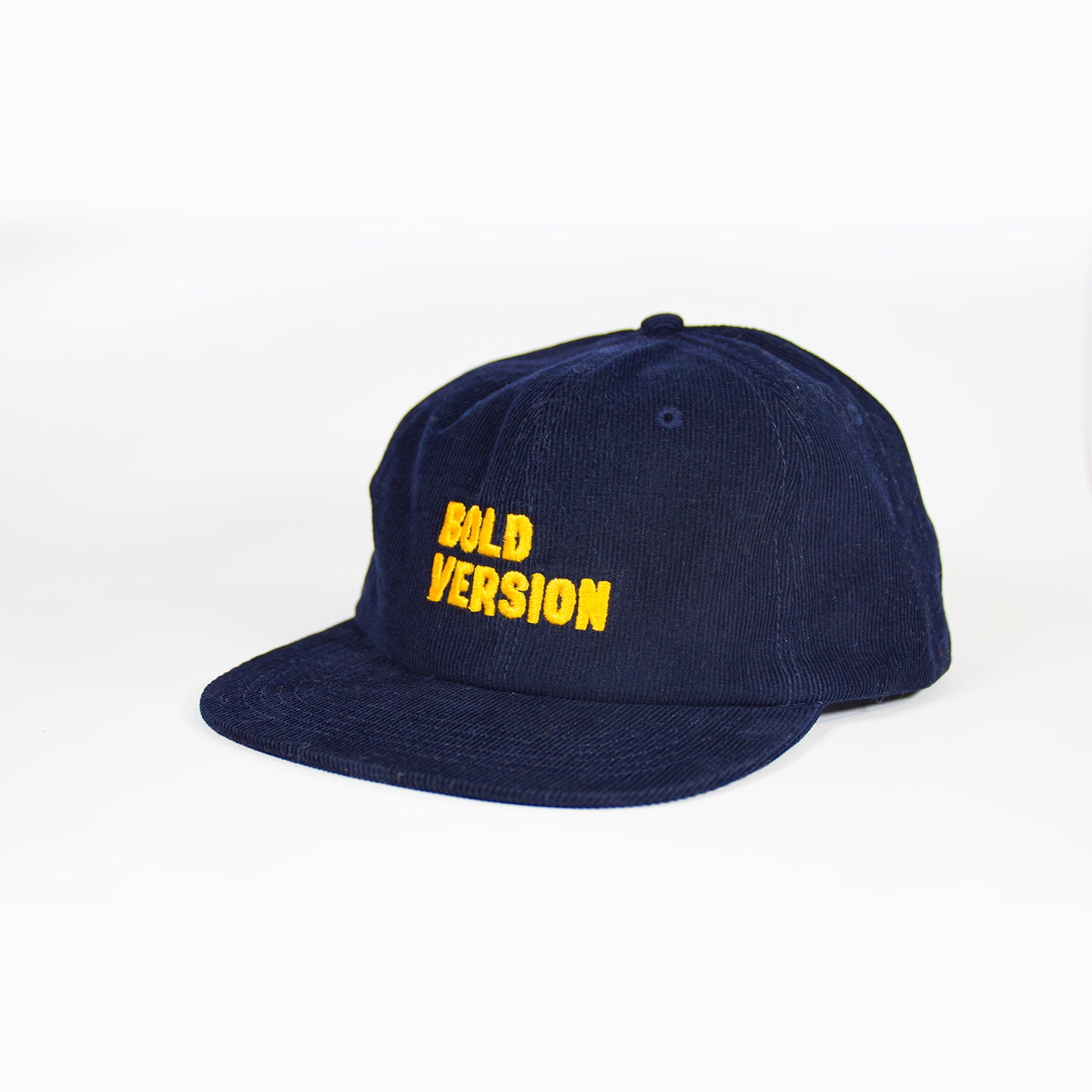 Bold Version Navy Corduroy Hat