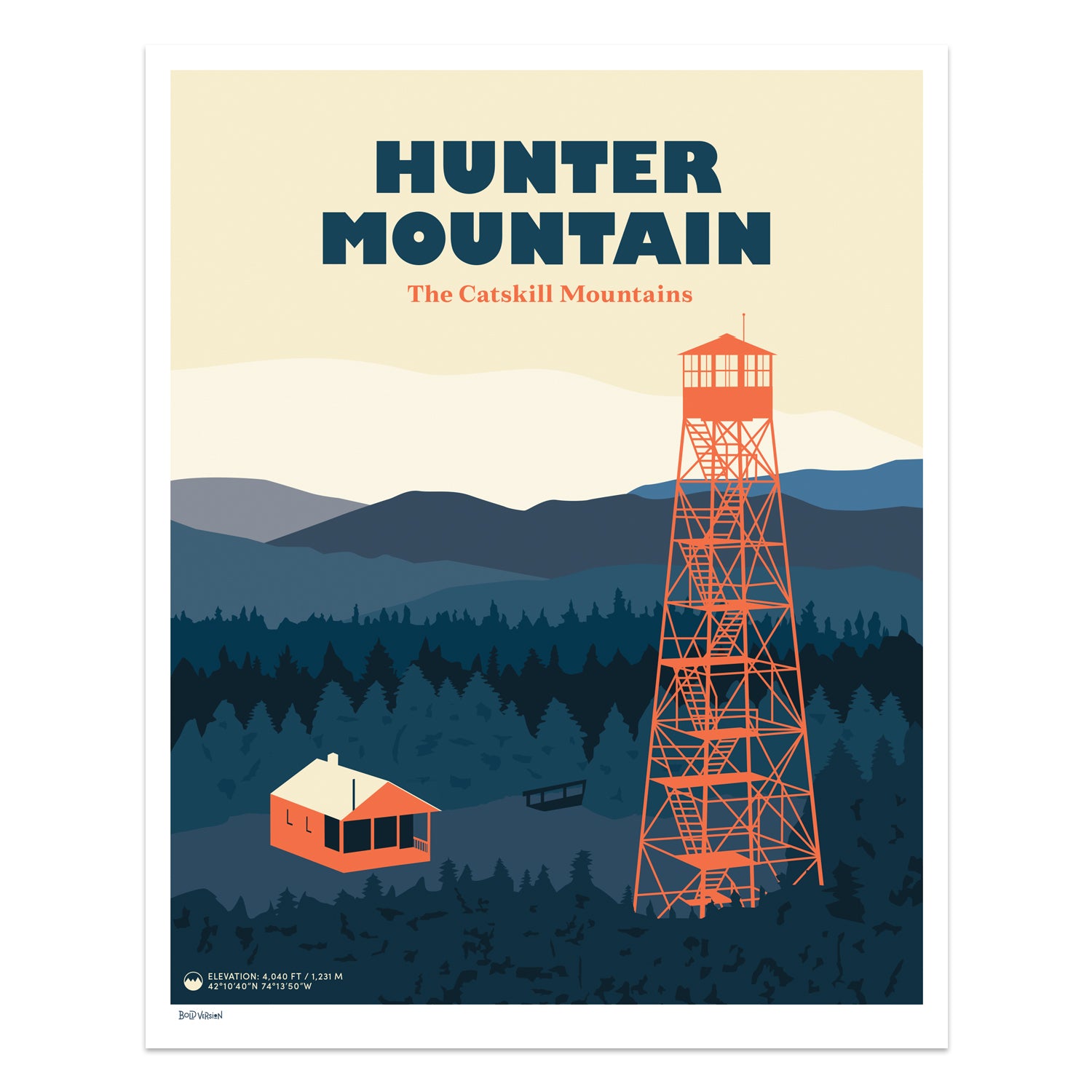 Hunter Mountain BOLD VERSION