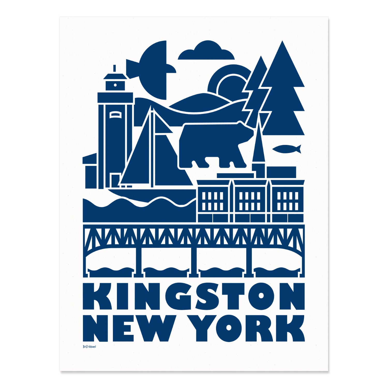 Kingston New York BOLD VERSION