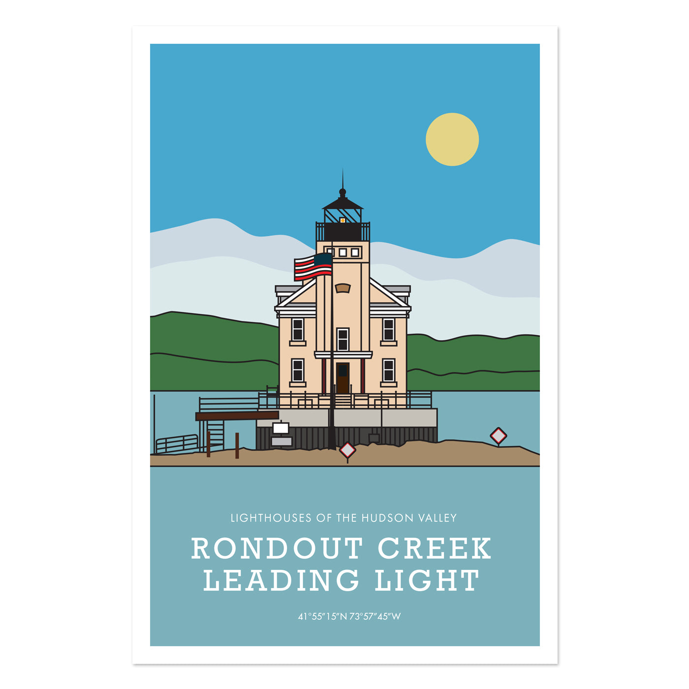 Rondout Creek Leading Light