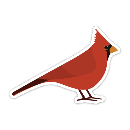 Northern Cardinal Sticker