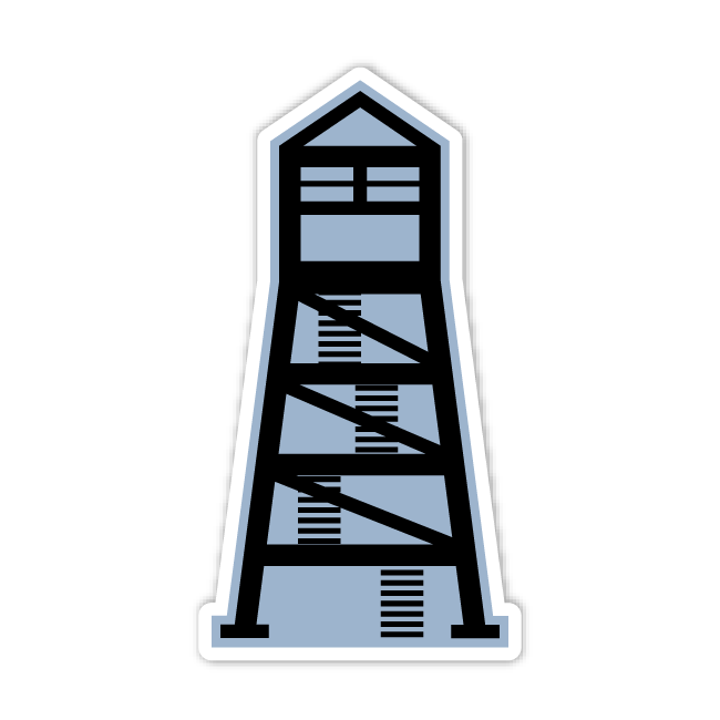 Fire Tower Sticker