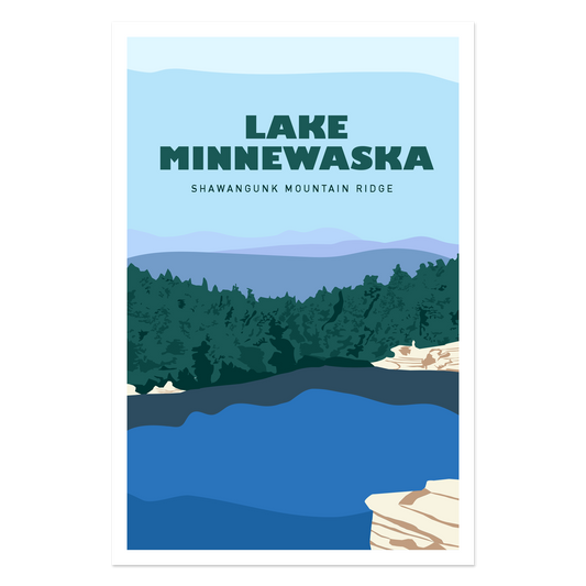 Lake Minnewaska Shawangunk Mountains