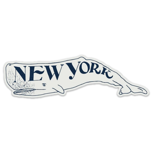 New York Whale Sticker