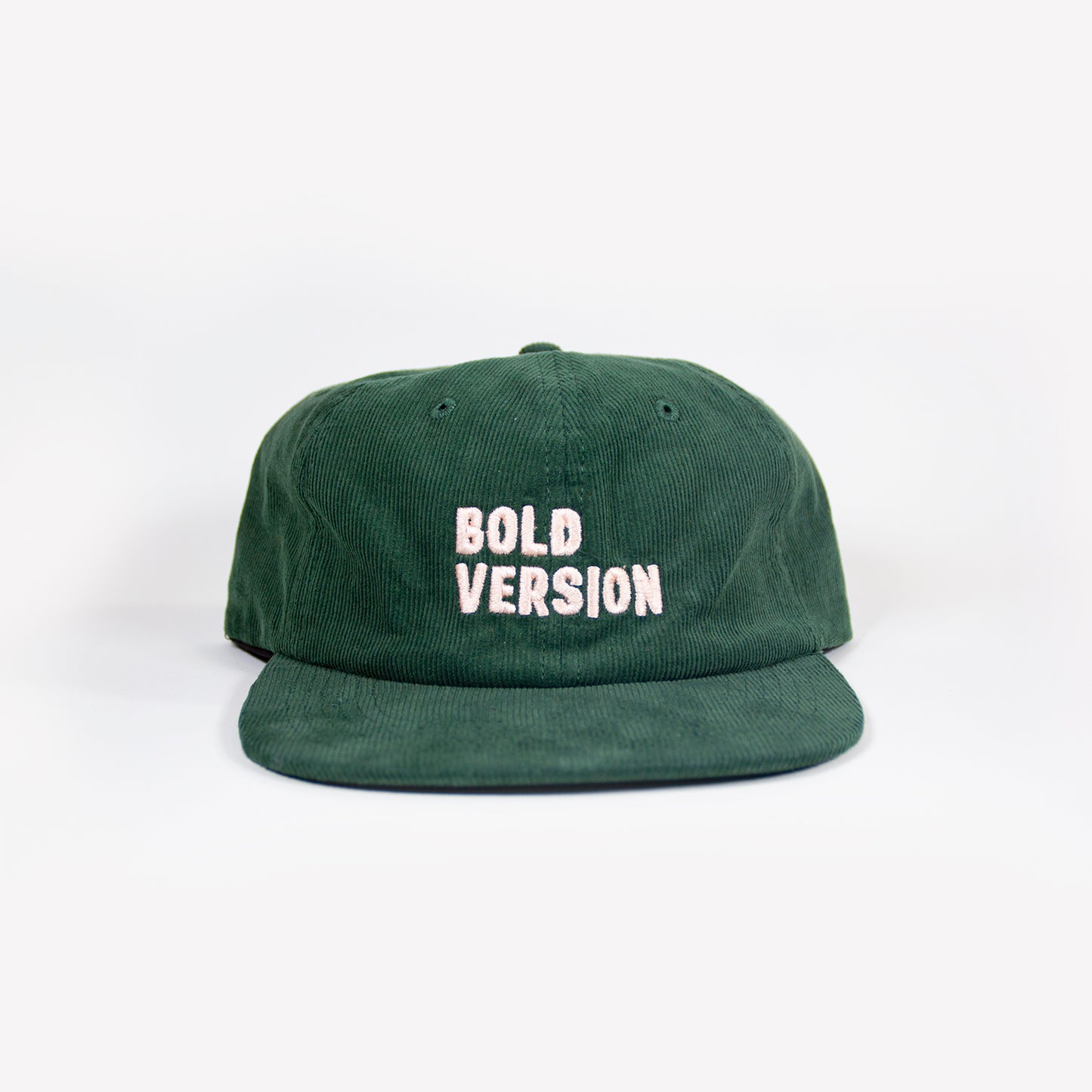 Bold Version Green Corduroy Hat