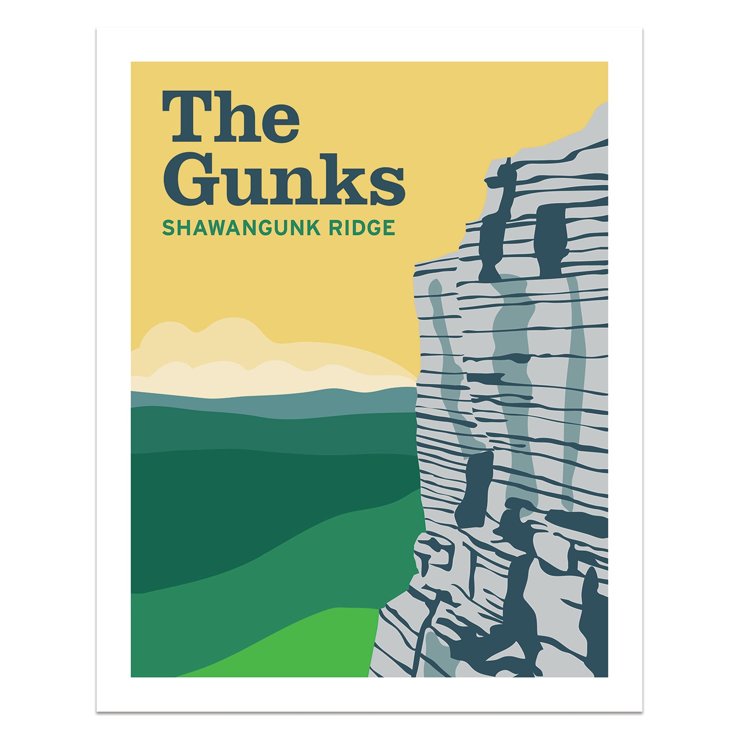 The Gunks – BOLD VERSION