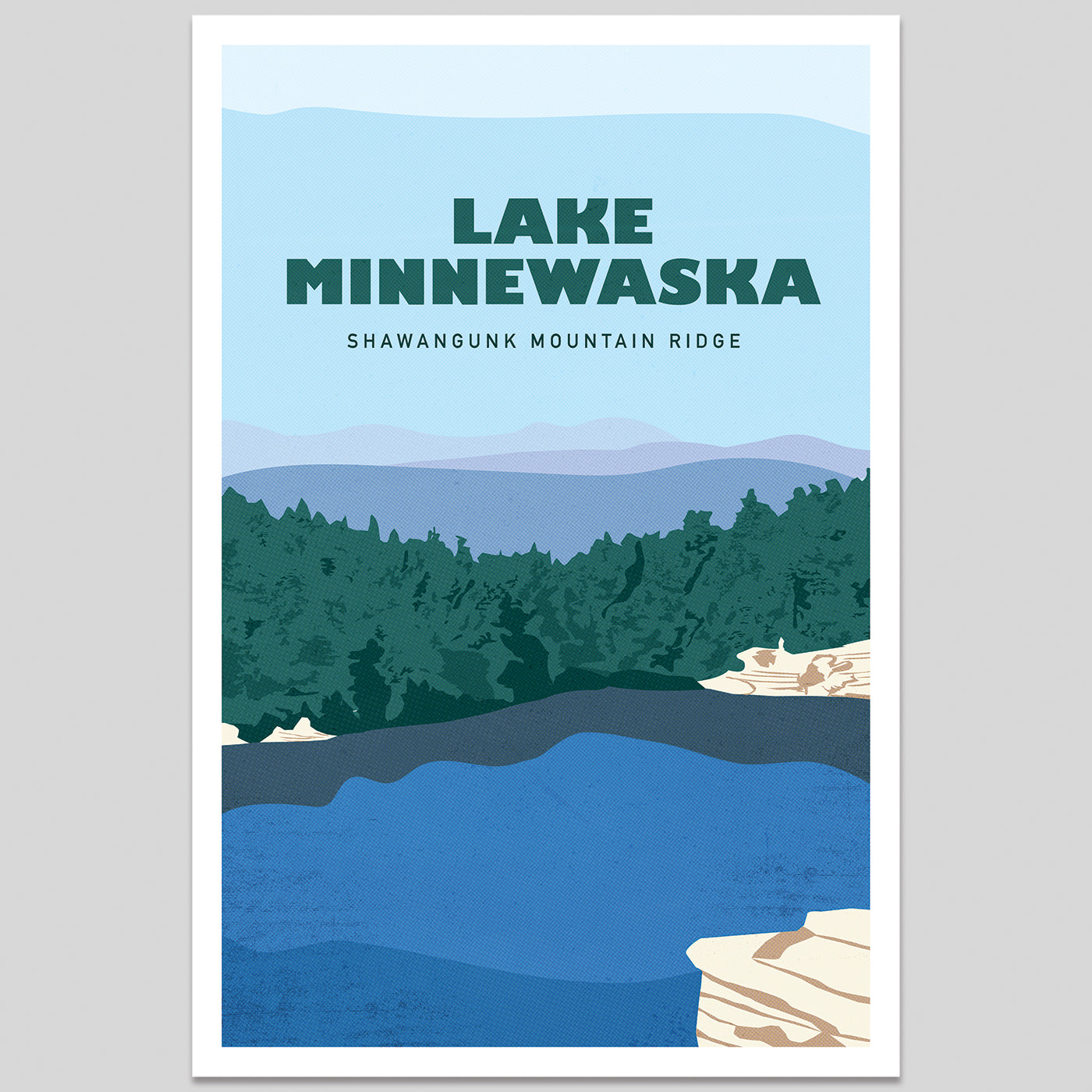 Lake Minnewaska Shawangunk Mountains